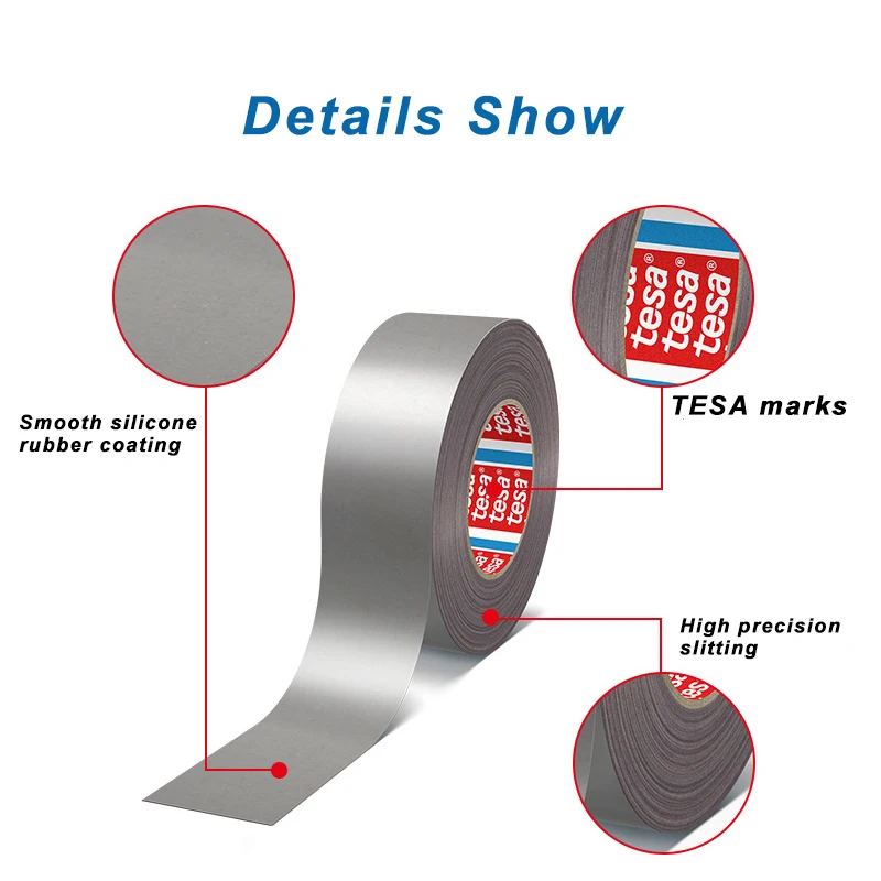 Source TESA 4563 Guide Roller Covered With Silicone Rubber Anti