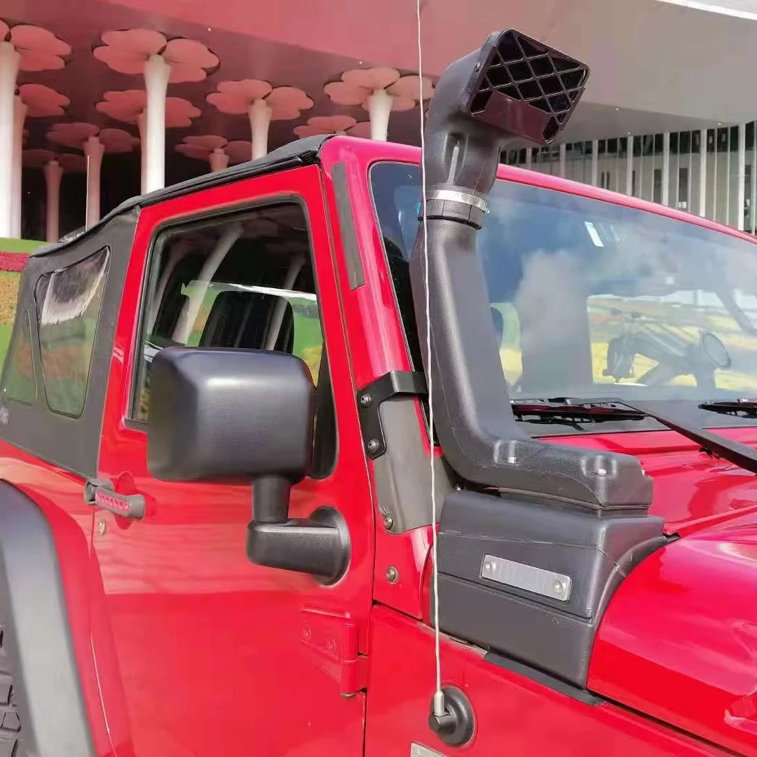 Matte Black ABS For Jeep Wrangler JK 2007-2017 Car Snorkel Kits 4x4 Off-Road Air Intake System