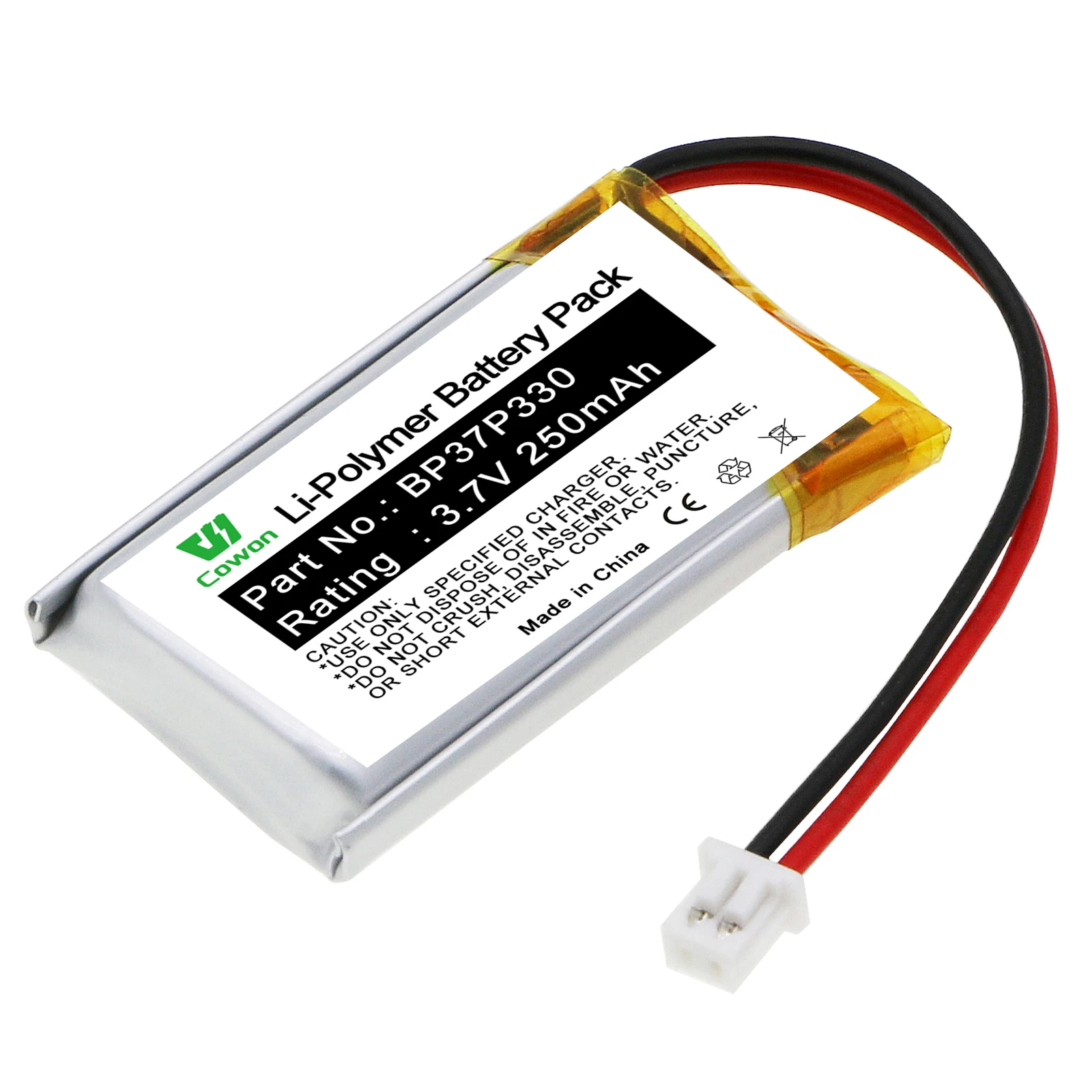  3.7V 250mAh Lithium Ion 200C 202C 280C 282C BP37P330 OEM Battery for Collar Receivers