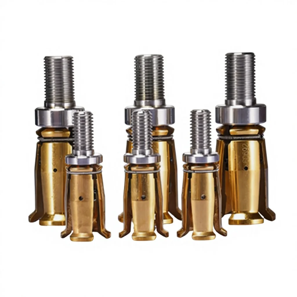 TEBAK HSK32 HSK40 HSK50 HSK60 Pull Stud Gripper 4 Petal Spindle Locking Claw Pull Jaws CNC Machine Tool Accessories