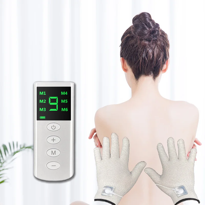 Electrode Conductive Fiber Tens Ems Massage For Tens Unit Digital Hand