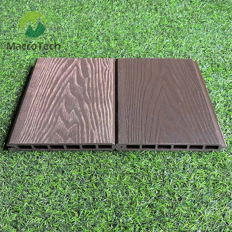 Various colours WPC fence waterproof outdoor privacy fence panel/garden wood fence/wpc screening