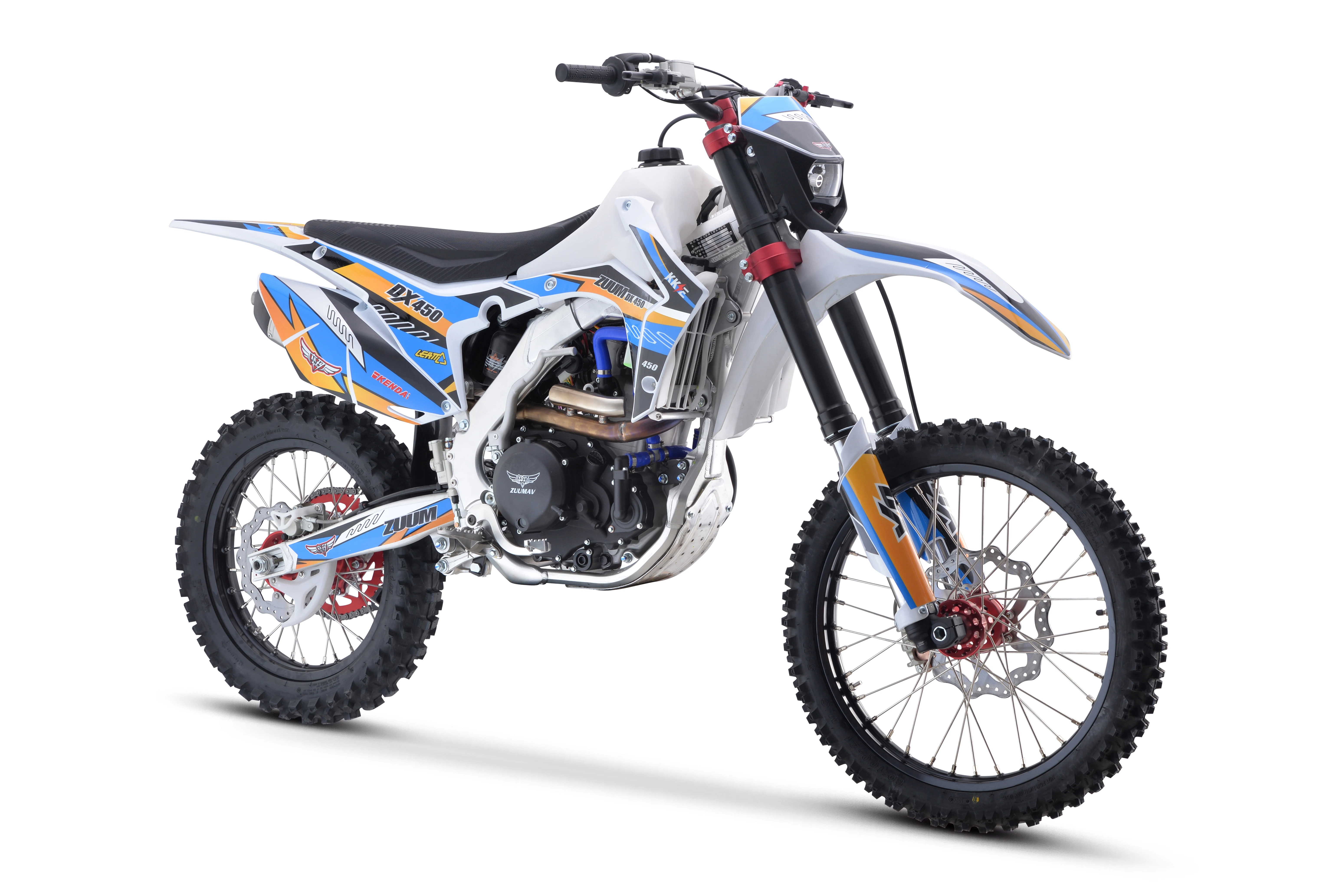 ZUUMAV H7 NC450cc Dirt Bike - New 4-Stroke Enduro Motorcycle for
