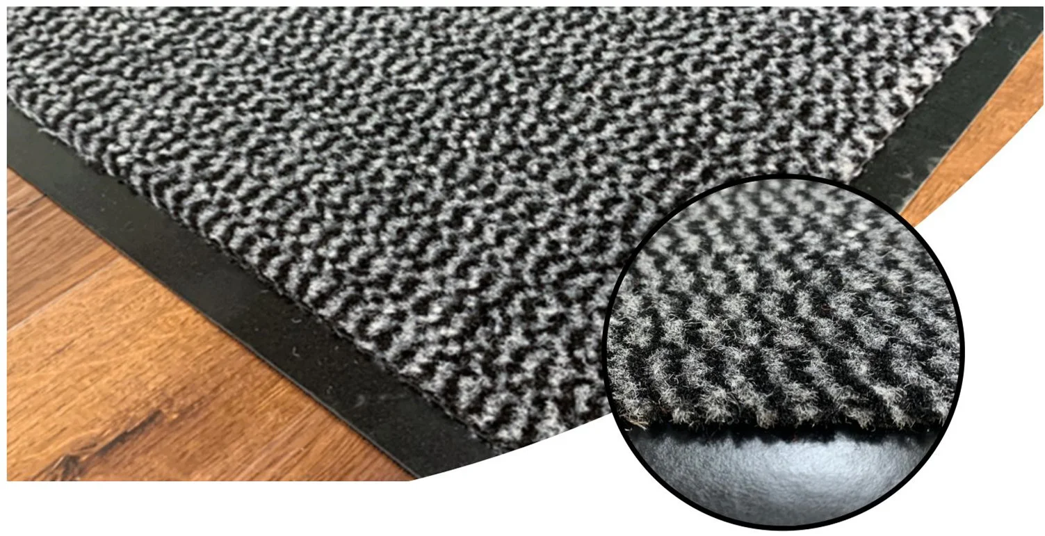 Anti-Slip PVC Backing Cut Pile Indoor Outdoor Door Mat From FRONT factory