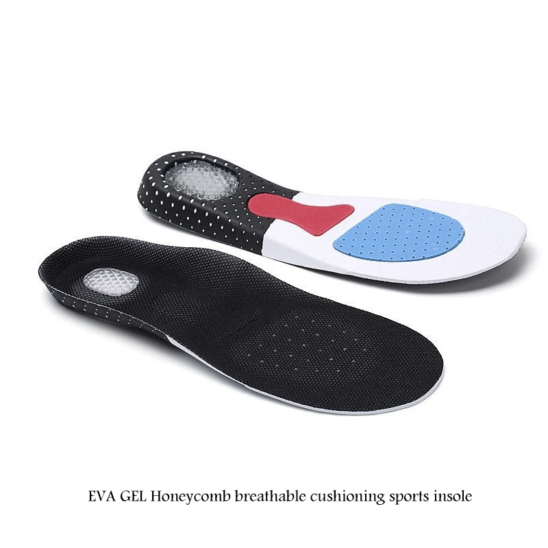 Soletta per scarpe da basket in silicone Gel Eva solette per scarpe  sportive con imbottitura traspirante a nido d'ape - Main Image