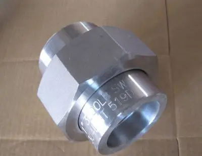 latest company news about NXF SW Pipe Fittings DN 6-80 Class 3000-9000 ASTM B637,AMS 5383 Alloy G-30/2.4603/UNS N06030 Socket Welding Union  2