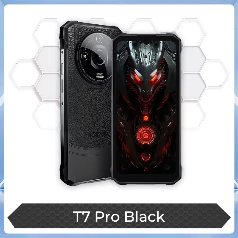 Hot Selling HOTWAV T7 Pro 4G Rugged Phone 6GB+256GB 6280mAh 6.6