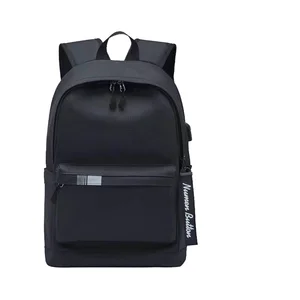 B15 Waterproof Korean School Backpack 2026 Good Quality Leisure Style USB Zipper Closure Cheap School Backpack for Teenagers