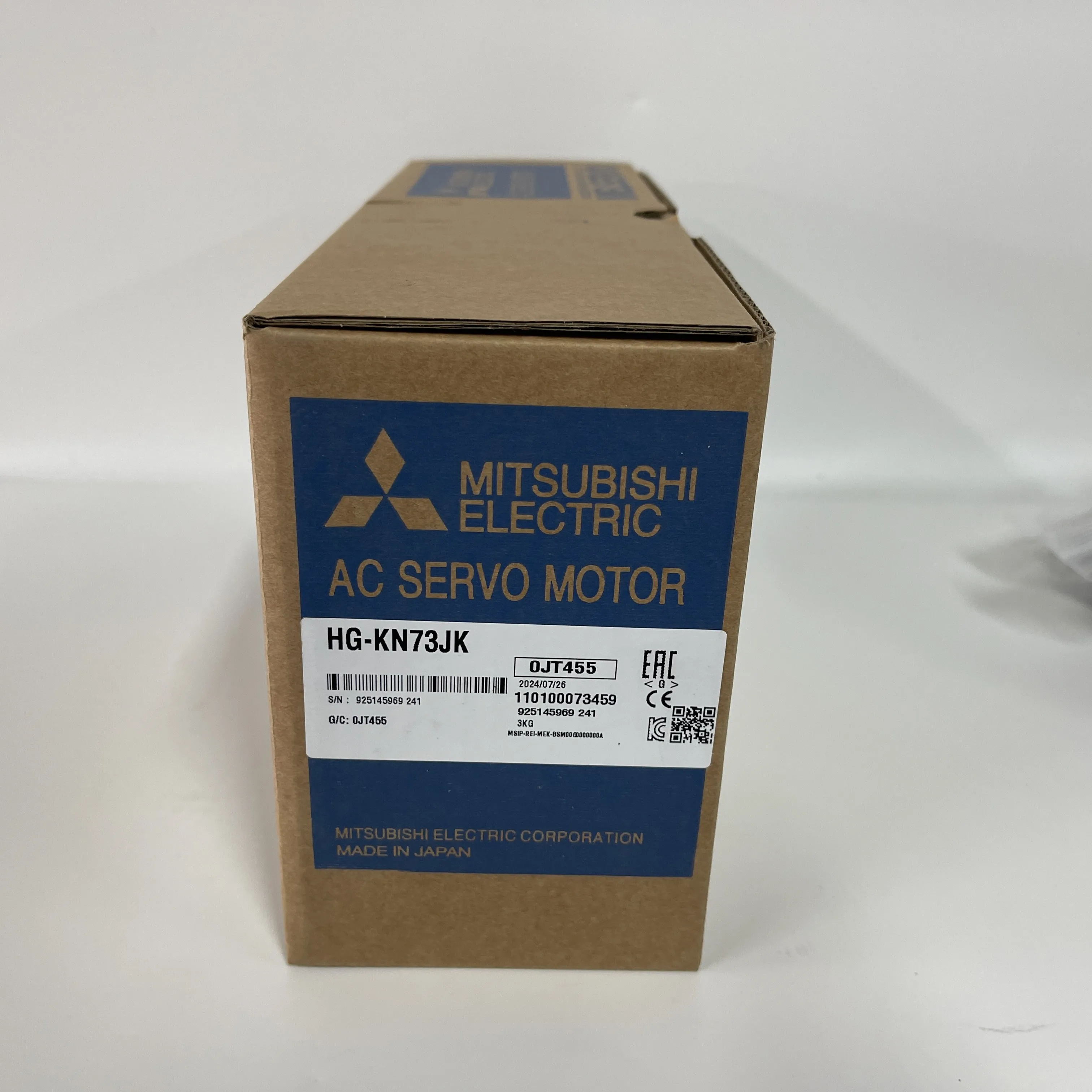 MITSUBISHI AC Servo Motor HG-KN73JK MITSUBISHI AC Servo Motor HG-KN73JK