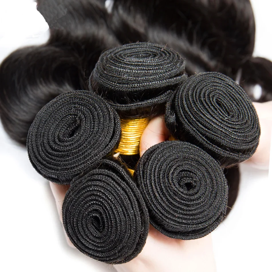 Extensões de cabelo humano body wave tecido brasileiro remy_voghion.com