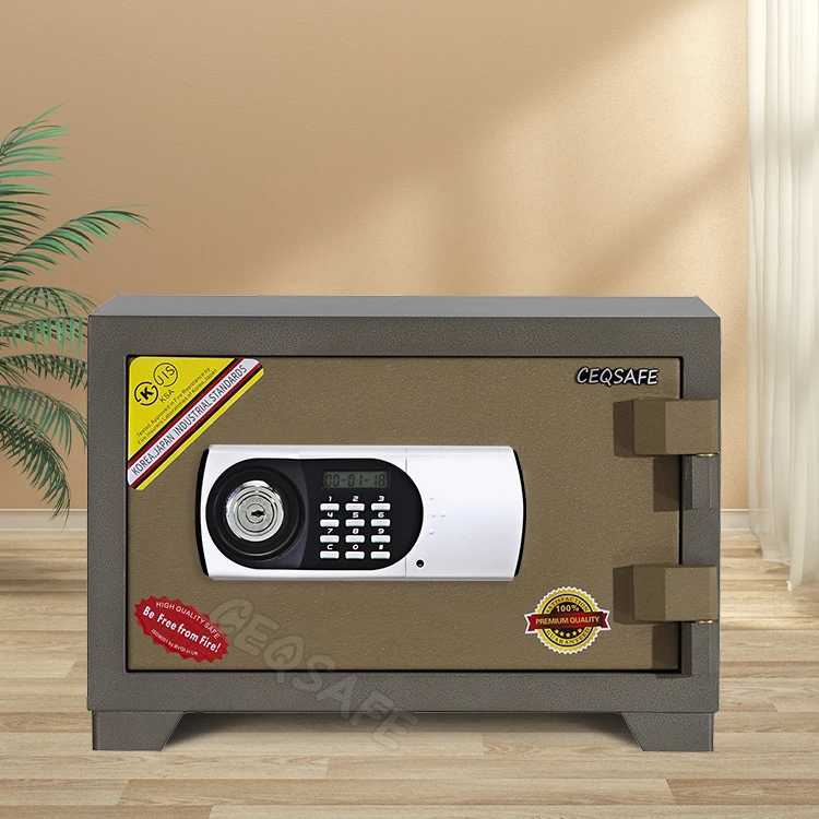 CEQSAFE Mini Money Portable Smart Fireproof Electronic Fingerprint Safe Box Digital Safe supplier