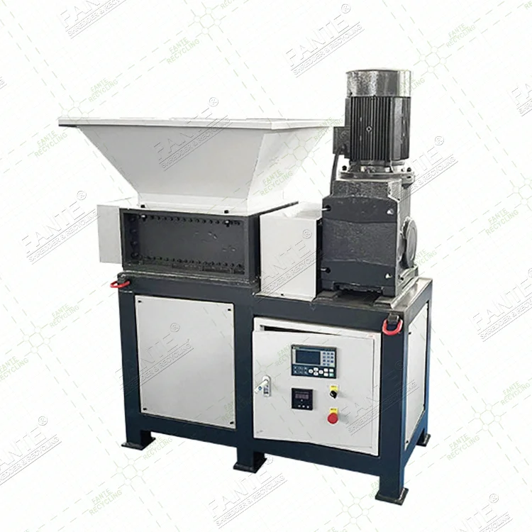 Fante Scrap Metal Data Destroyer Hard Drive Crusher for Mini Double Shaft Shredder Machine