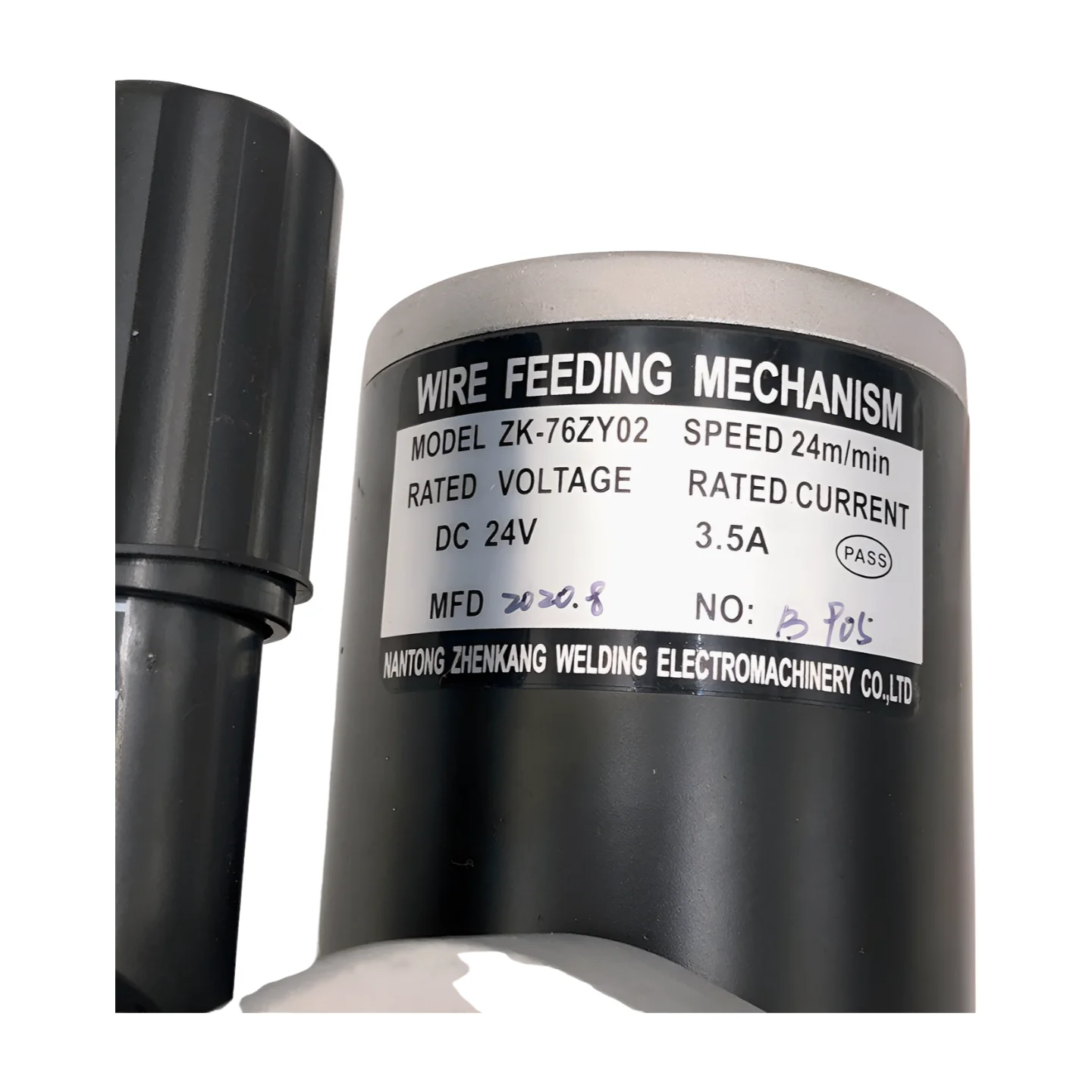 JINLU 76ZY02 76ZY-2 DC 24V 42V  EURO Style 4 Gears Welding Wire Feeder Assembly Wire Feeding Motor for Mig Welding Machine