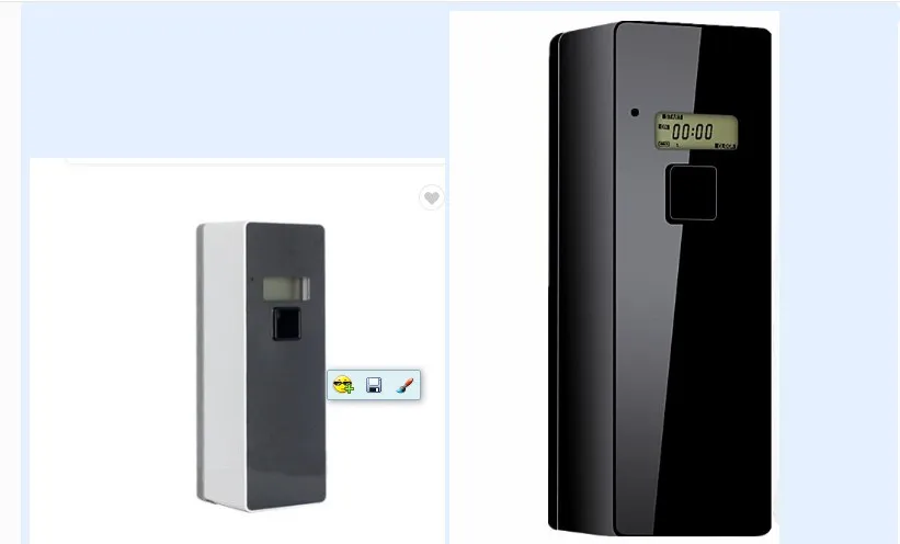 Роскошный освежитель воздуха, настенный ароматизатор для духов, цифровой автоматический таймер, ЖК-аэрозольный диспенсер для отеля