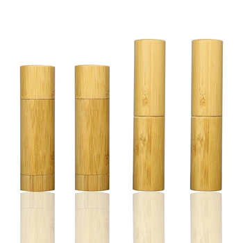 High quality and environmentally friendly bamboo lipstick tubes