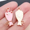 1 235x10x1mm-25173-11g-ramo de amor de melocotones rosa