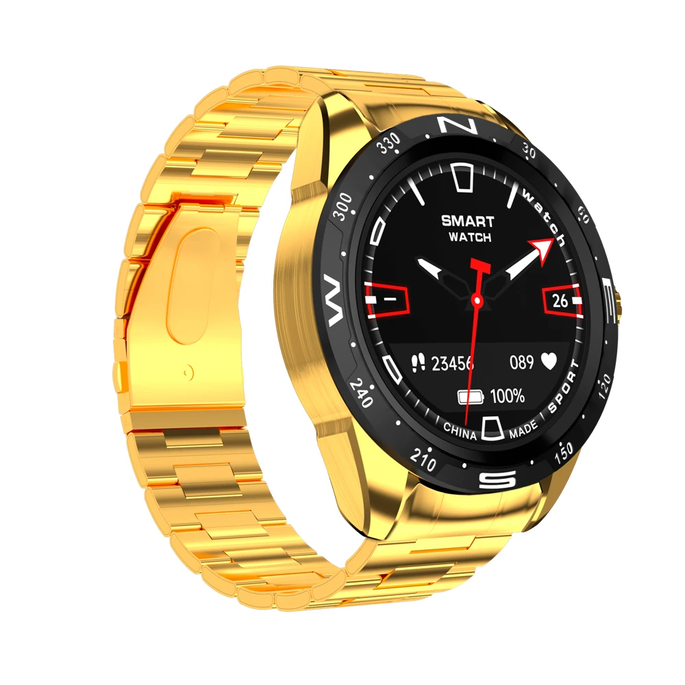 2023 New Arrival H6 MAX Smart Watch Men Round Smartwatch NFC Waterproof BT Calling Wireless Charging Fitness Spoorts Bracelet