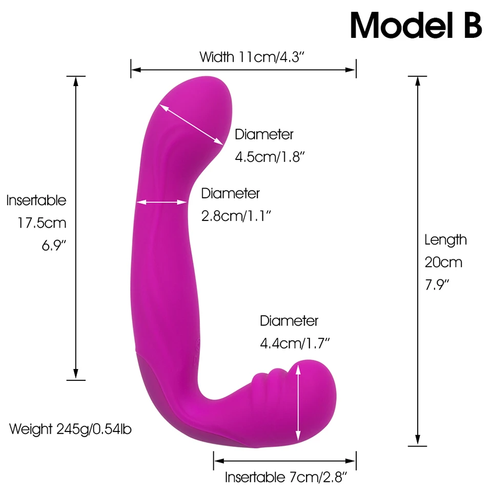 Erotic Sextoys Strapless Strapon Dildo Vibrator Lesbian Strap-on Penis  Pegging Double Ended Dildo Adults Sex Toys for Women| Alibaba.com