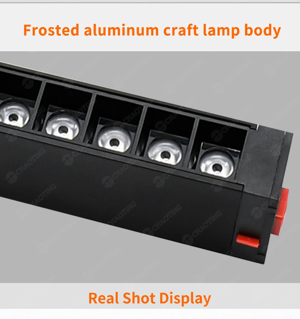 New Ceiling Rail Lighting Smart Dimmable Spotlight Commercial System Track Focus Lamp Led Magnetic Linear 18W Grille Spot Lights