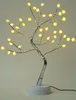 36l ivory rose tree light-silver branch warm white