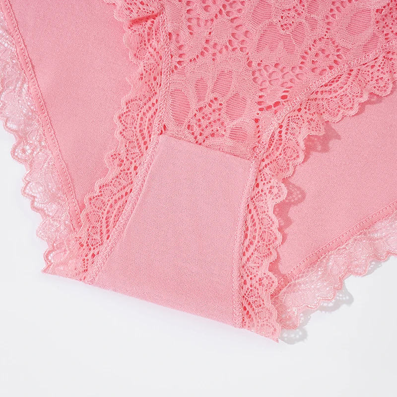 Plus Size Sexy Lady Underwear Lady Pants Underwear Cotton Panties Mid