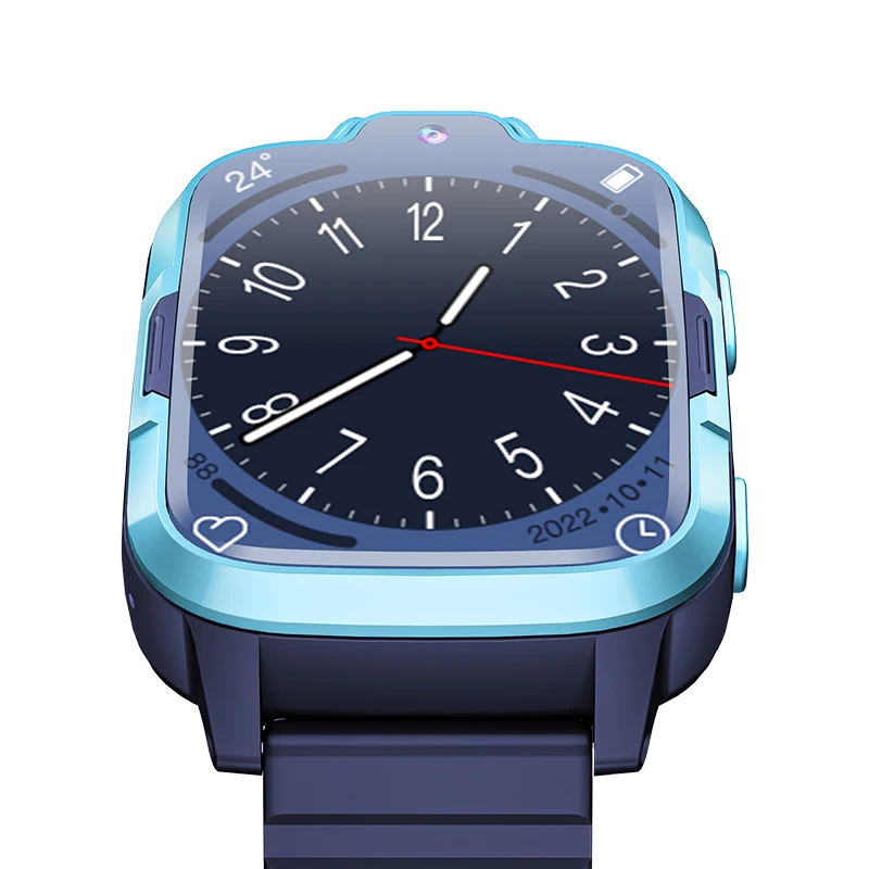 Y52 4G Kids Smart Watch with Touch Screen OLED Display GPS Enabled SOS Call Sports Mobile Watch for Boy Girl