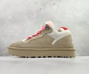 High Quality Custom Winter Uggs Lowmel Platform Original Lowmel Uggs Black Pink Brown Snow Boots Sneakers for Women with Logo