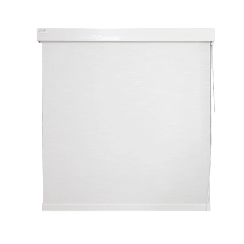 Huasheng Indoor Roller Shade Curtains No-Drill Built-In Installation Made of Regular Fabric Plain Technique Manufacturer Direct