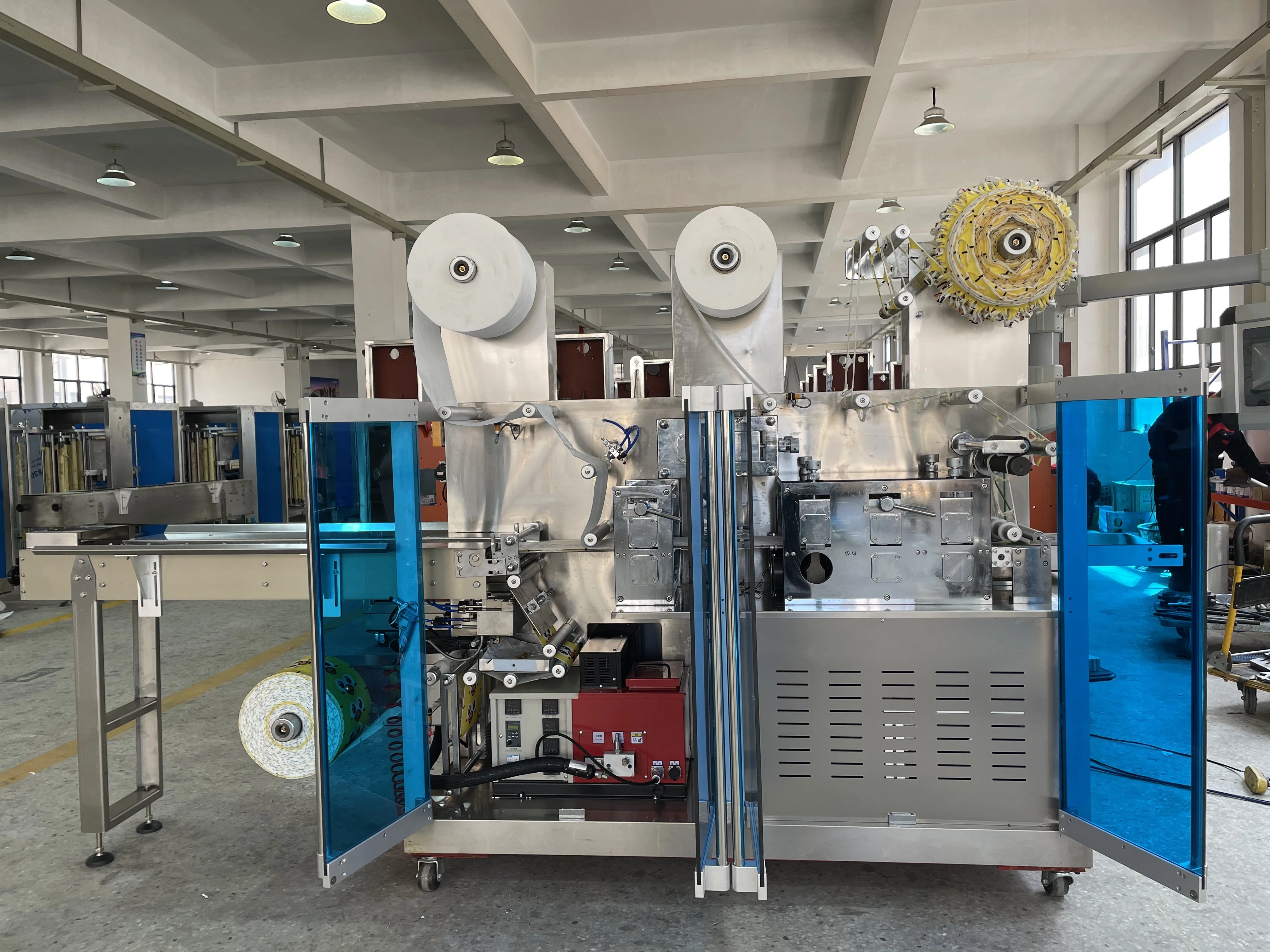 HAOYUAN-220 Ultrasonic Steam Eye Pad Eye Mask Making Packing Machine factory