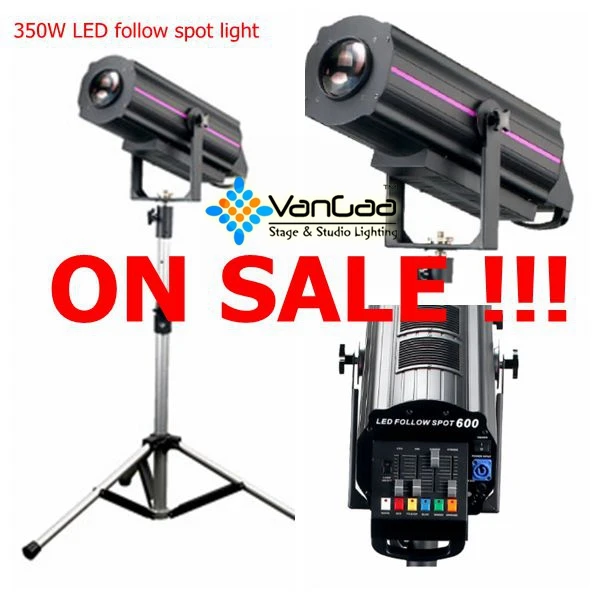 Popular 350w Led Dmx Light Stage Event Audience Spotlight Automatic Follow Spot