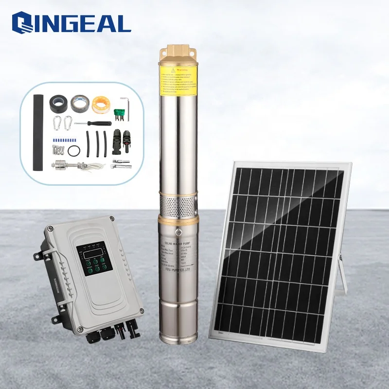 Солнечная энергия dc бесщеточный погружной глубоководный насос для бурения ирригации система орошения для Африки себестоимость