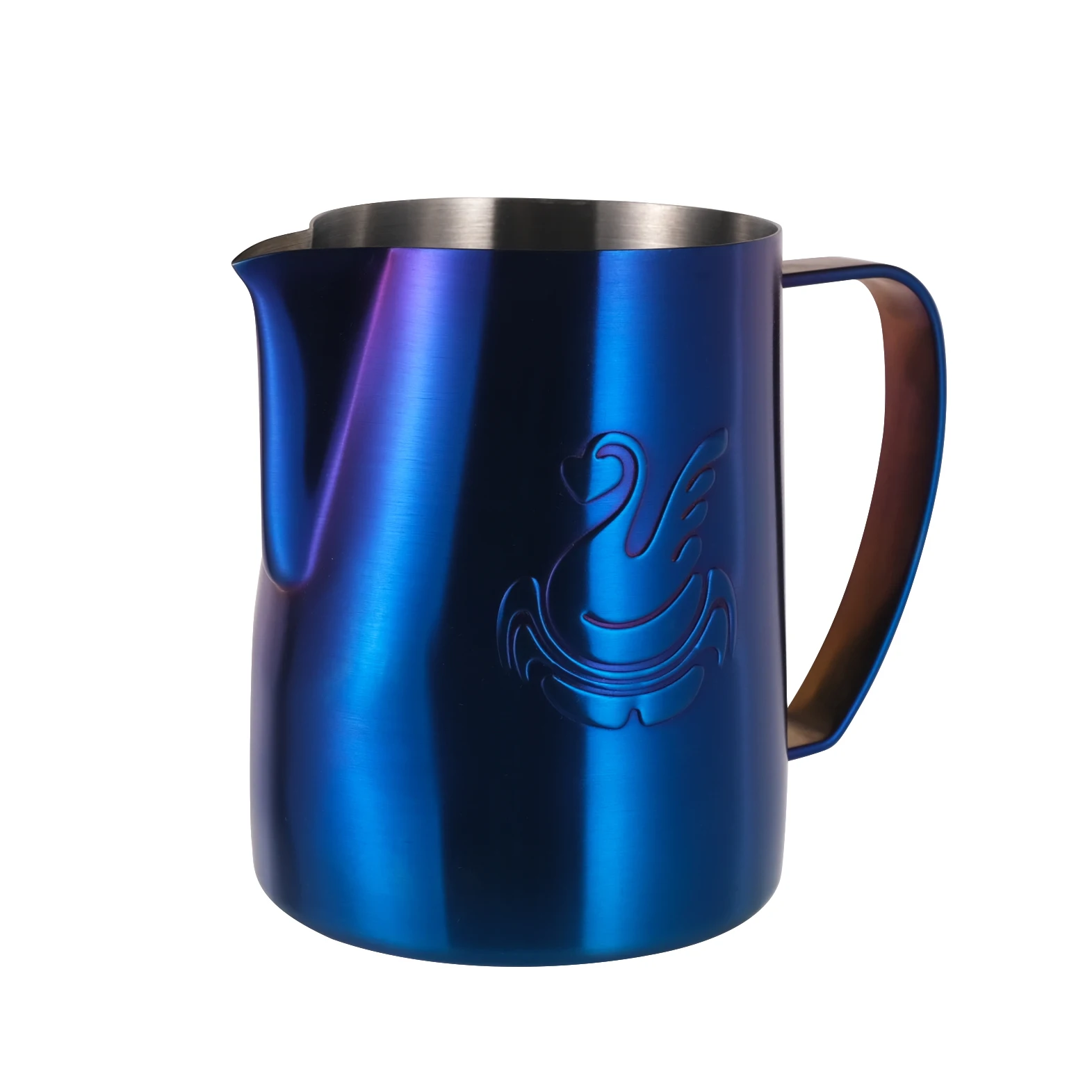 600ml Custom Espresso Latte Art Garland Frother Barista Stainless Steel Coffee Frothing Pitcher Milk Jug Frothing Pitcher Jug
