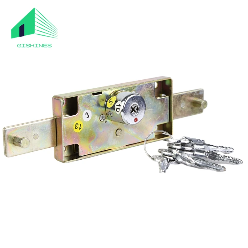 Two-sided Roller Shutter Door Latch Bolt Reliable Rolling Door Locks Perfect for Roll-up Gate Security