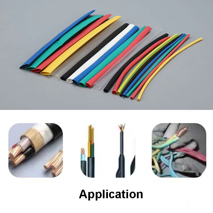 Manufacturer Supply Heat Shrink Tube electricity-proof Shrinkable Sleeves