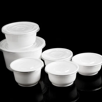 700ml  850ml 1000ml 1100ml disposable food packing containers soup bowl 700ml with lid Takeaway food  Container