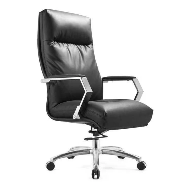 director office chair swivel lift ergonomic computer executive leather office chair