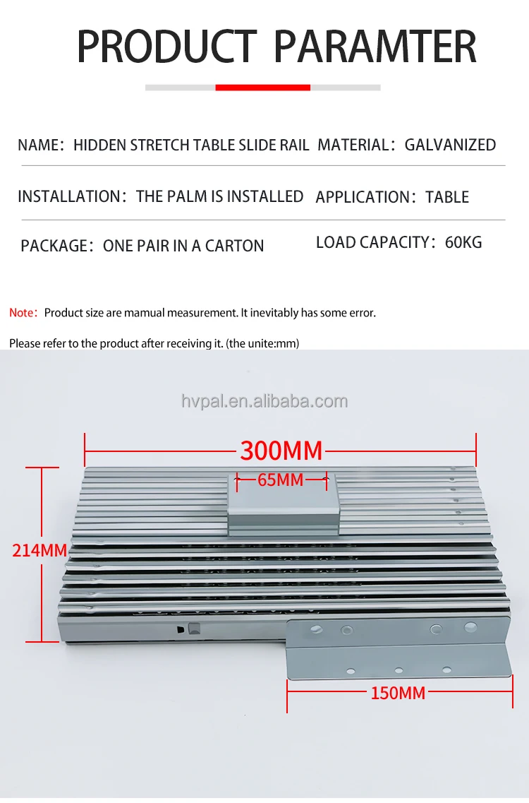 3m Slider Extendable Dining Table Mechanism Slides Pull Out Dining Table Slide For Kitchen Buy