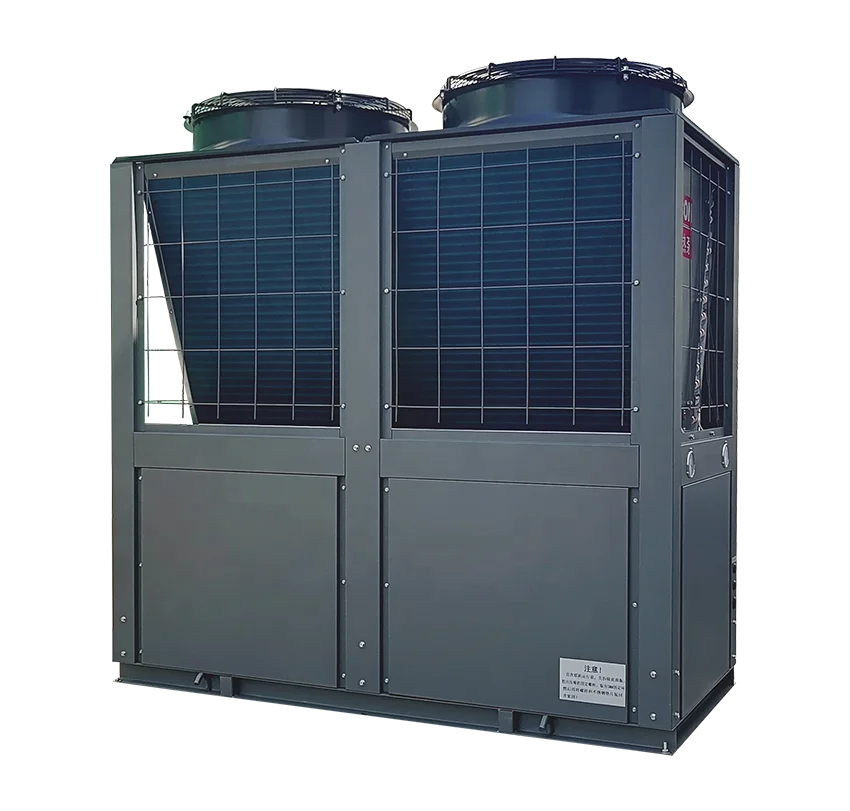 EC Fan Motor R32 air to Water Heat Pumps Macon Low Temperature EVI Commercial Heat Pump