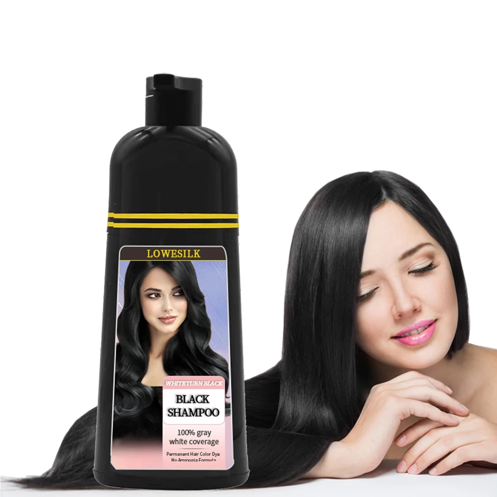Wholesale Hair Colour Shampoo Natural Non Allergic Organic Chemical Free  Color Make Hair Black Ginger Black Hair Dye Shampoo - Buy Hair Dye Shampoo, Dye Shampoo Hair,Black Hair Shampoo Product on 