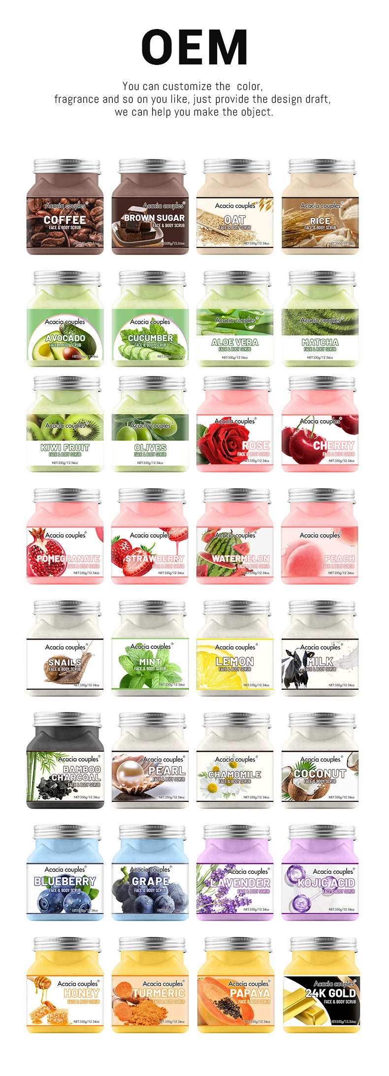 Kojic Acid Turmeric Bikini Body Scrub Remove Dark Spots Bikini Area