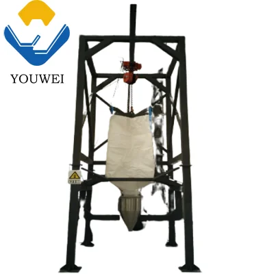 Coffee Bean Bulk Bag Unloader System Bulk Bag Discharger Particle Powder Bulk Bag Unloader