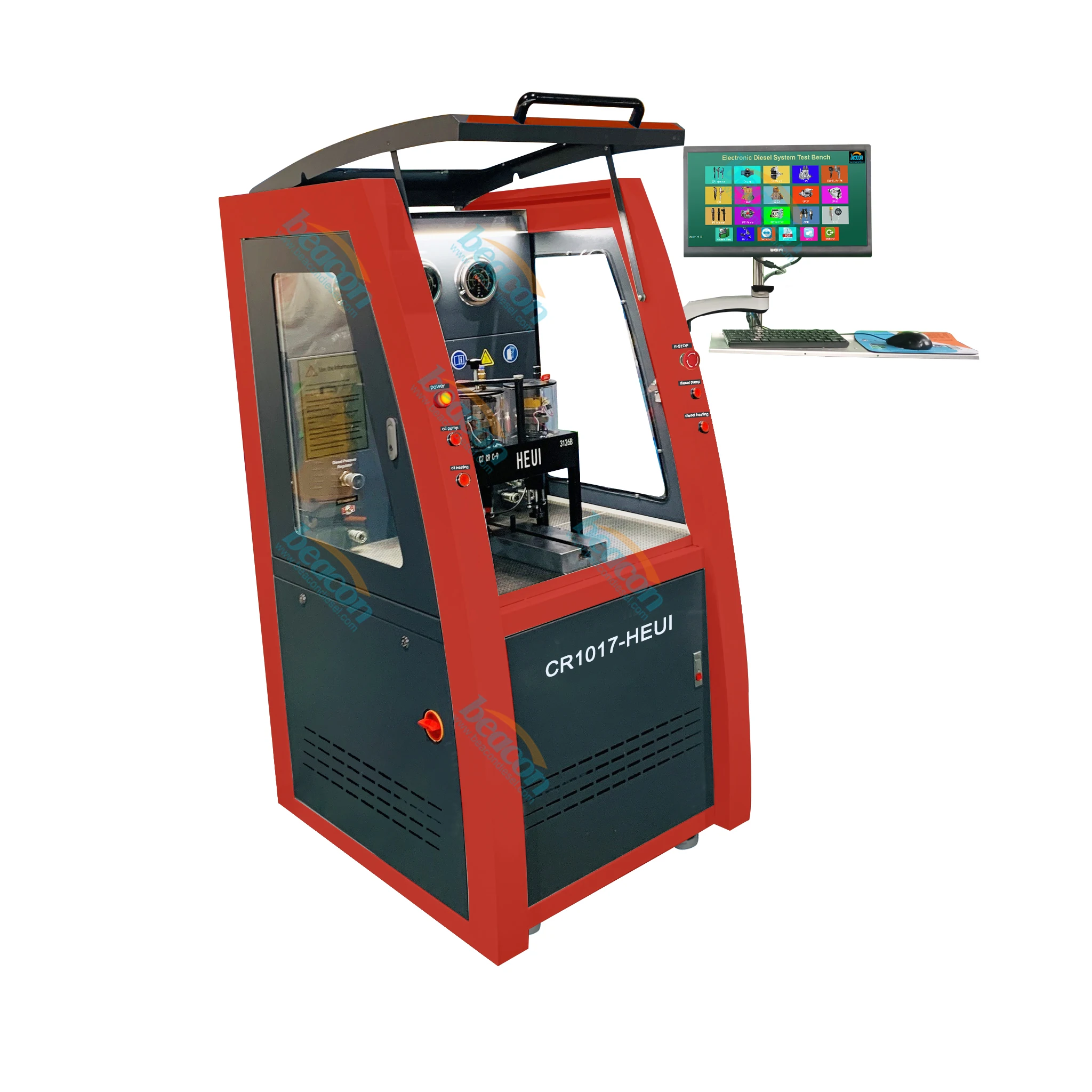 Vehicle Tools Auto Repairing Diesel Injector Mechanical Equipment Engine Simulator Mst-9001d Ecu Injection Pump Tester Machine