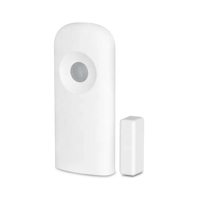 WiFi Tuya Smart Home Wireless  Inductive Door Magnetic Multi-function Door and PIR Motion Multi Sensor