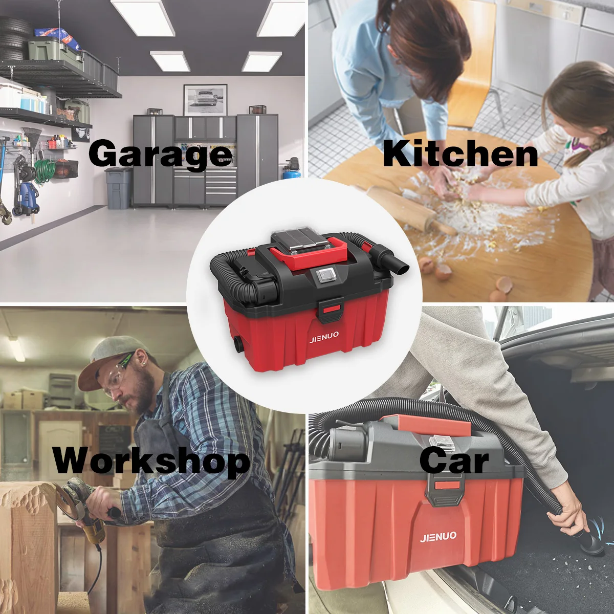 Amazon Cordless Handheld Vacuum Cleaner,Cordless Shop Vacs Wet And Dry With Blower 4.0ah Battery