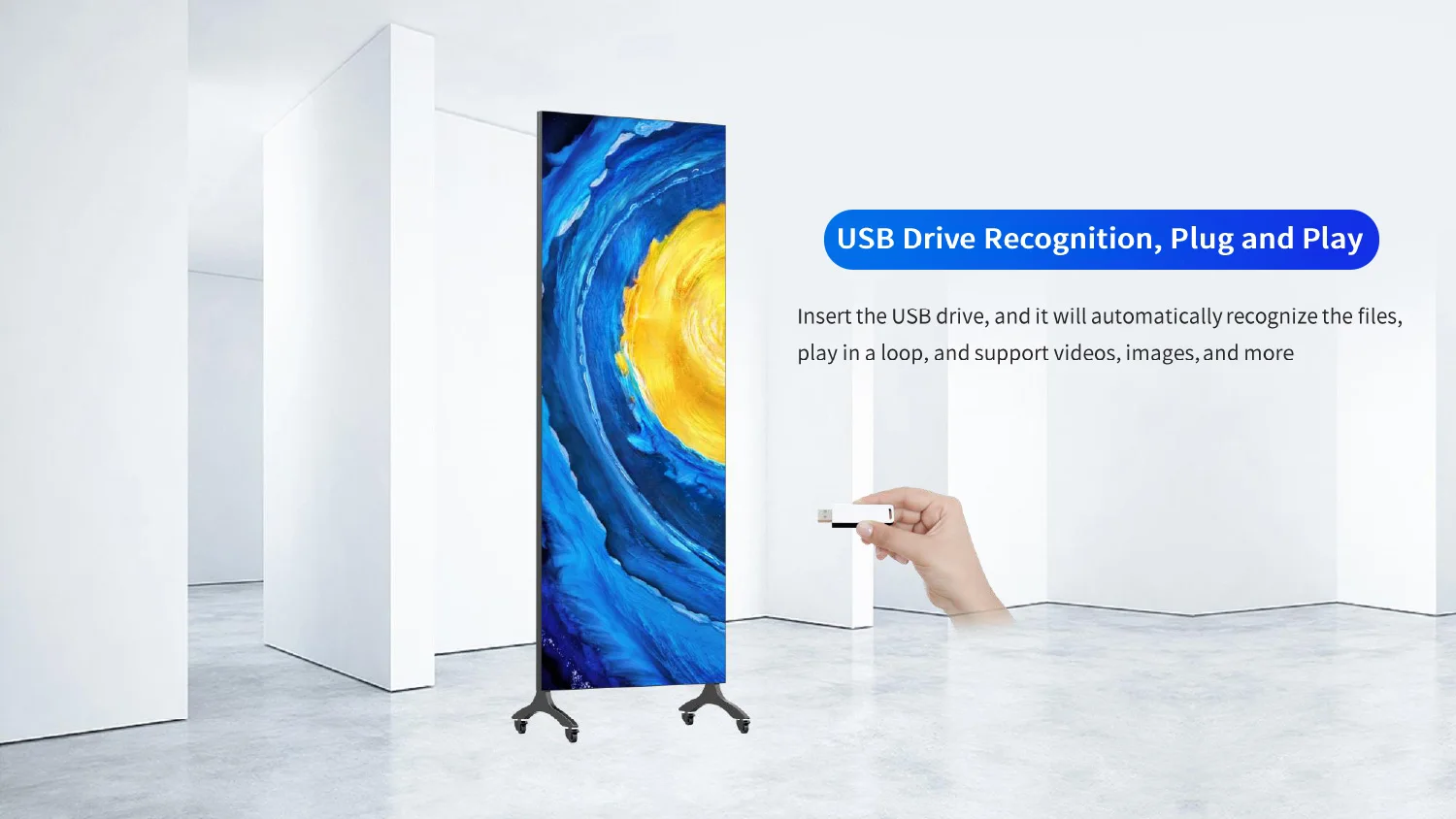 LED Wall Poster