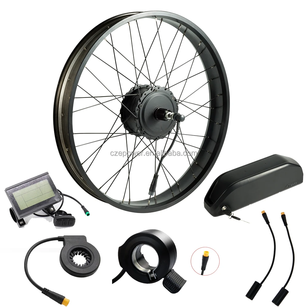 48v 1000w 1500w 2000w Electric Bike Conversion Kit With Battery With ...