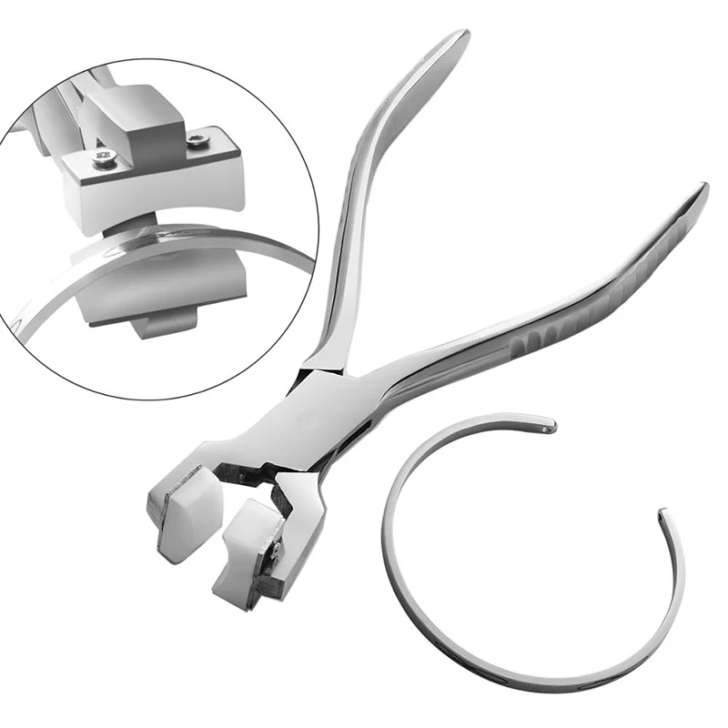 Cuff Bangles Ring Making Tools Set Plier Curved Stainless Steel Mater Machine EZ Bender DIY Easily Bend Bracelet Jewelry Making