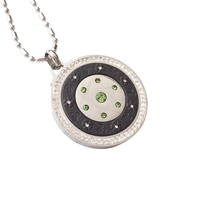 抗EMF放射線防護量子ペンダントエネルギーネックレススカラーユニ