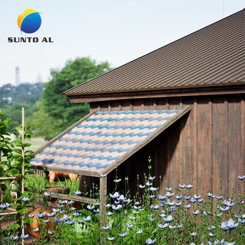 Modern Industrial Aluminum Structure Prefabricated Chicken House Poultry Farm Exterior Wall Roof Villa with Metal Sandwich Panel