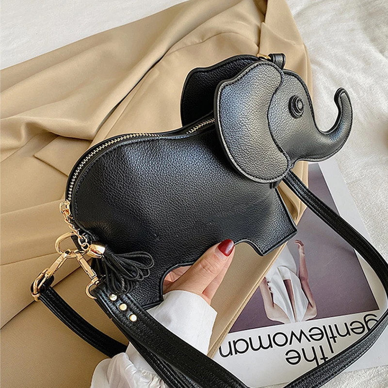 New Creative Funny Elephant Shape Shoulder Bag For Women Mini Cartoon  Crossbody Bag Phone Purse Coin Messenger Bag - Buy Messenger Bag,Elephant  Shape Shoulder Bag,Shoulder Bag For Women Product on